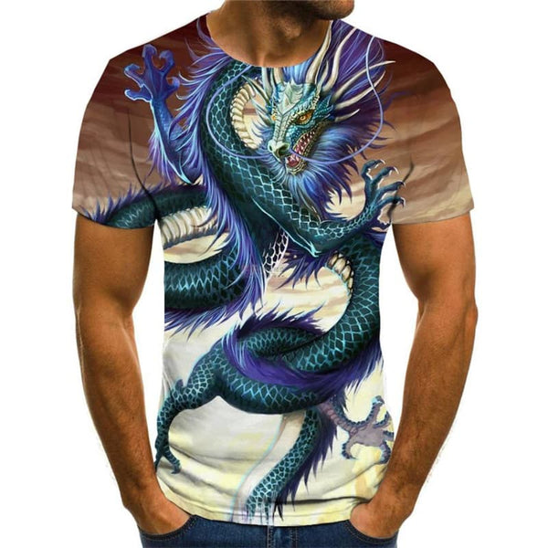 
Long T shirt Men Animal Anime Clothes Waves Tshirt Printed Harajuku Tshirts Casual
                