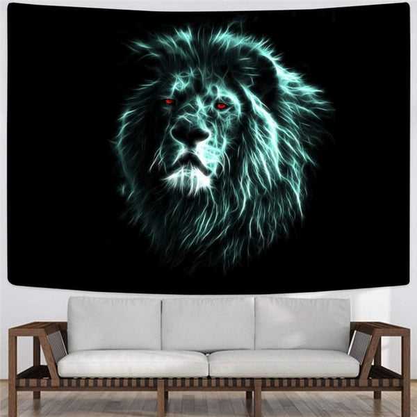 
Lion Tapestry Animal Tenture Mandala Anime Home Tapestrys Black Tapestries Harajuku Wall Tapestry
                