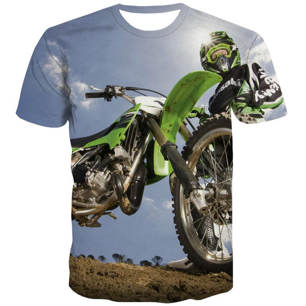 Motocross T shirts Men motorcycle T-shirts 3d Offroad T-shirts Graphic - KYKU