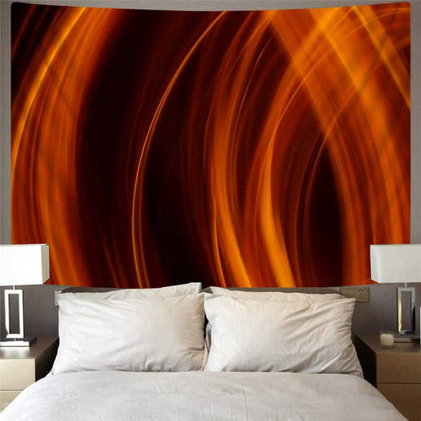 
Flame Tapiz Abstract Rug Wall Psychedelic Tenture Mandala Wall Hanging
                