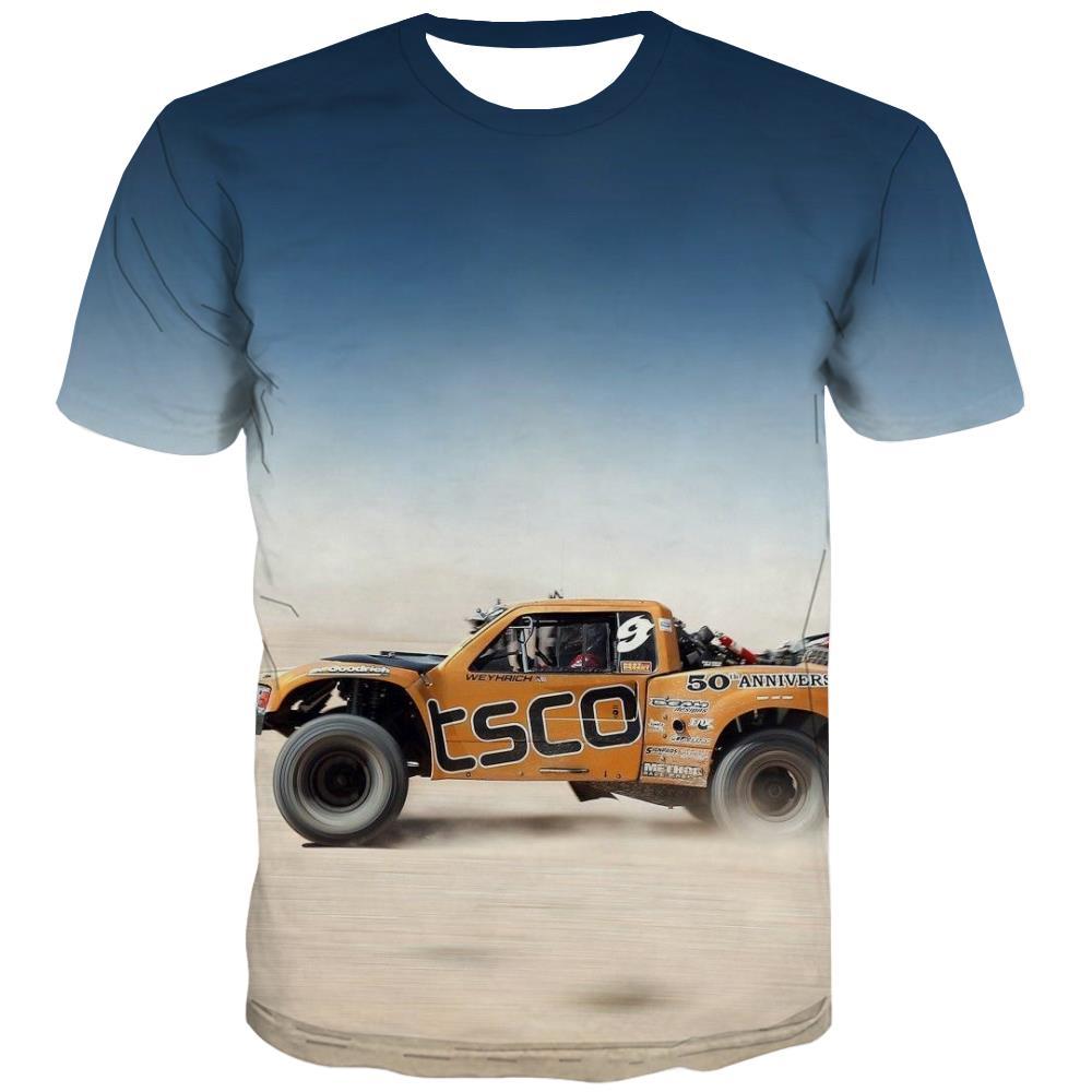 Jeep T shirts Men Offroad Tshirt Printed car T-shirts 3d Short Sleeve Hip hop - KYKU