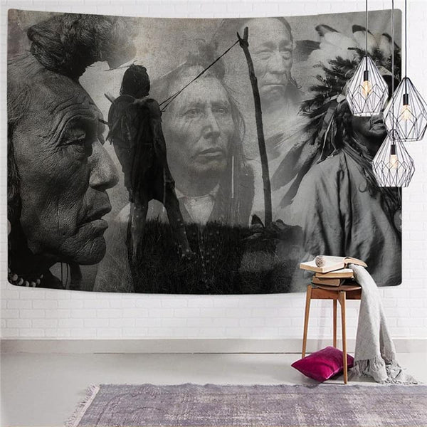 
Indios Tapiz Painting Rug Wall Retro Home Tapestrys Wall Hanging Boho decor
                