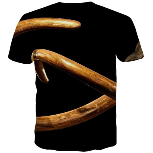 
Abstract T-shirt Men Psychedelic Tshirts Novelty Black Tshirts Cool Street T shirts Funny - KYKU
                