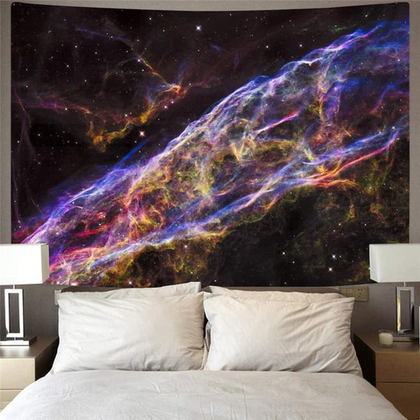 
Space Tapiz Universe Home Tapestrys Nebula Rug Wall Galaxy Tenture Mandala
                