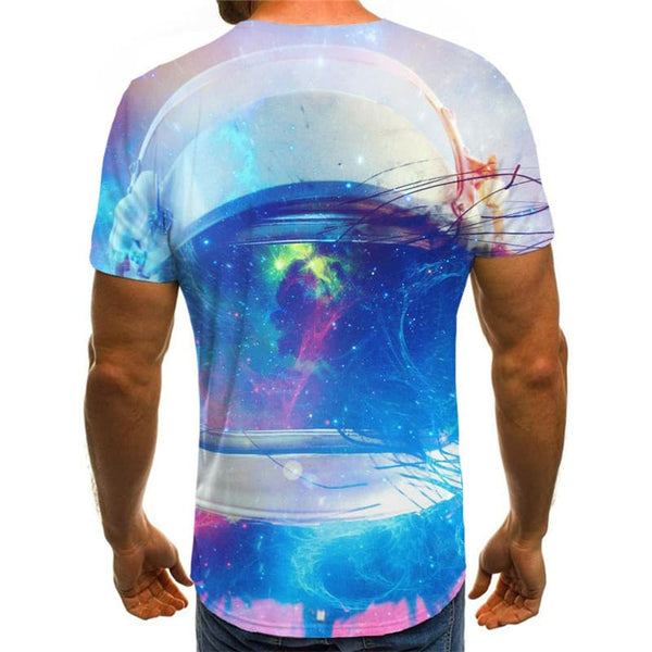 
Astronaut T shirt Men Galaxy Tshirt Printed Nebula Anime Clothes Colorful Tshirts Casual
                