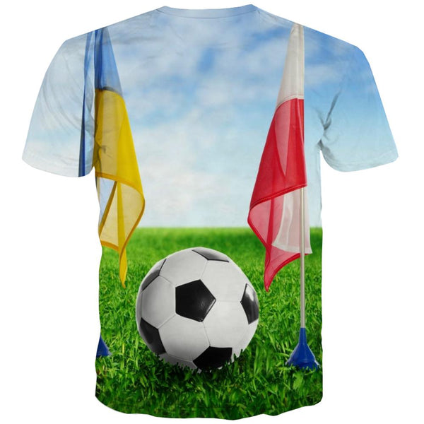 
Lawn T-shirt Men Football T-shirts Graphic Athletics T-shirts 3d Stadium Tshirts Casual
                