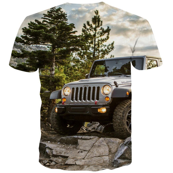 
Jeep T-shirt Men Offroad T shirts Funny car Tshirts Novelty Short Sleeve summer - KYKU
                