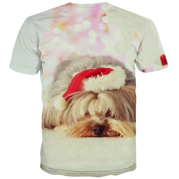 
Animal T-shirt Men Dog T-shirts Graphic Christmas Tshirt Anime Party Tshirts Casual
                