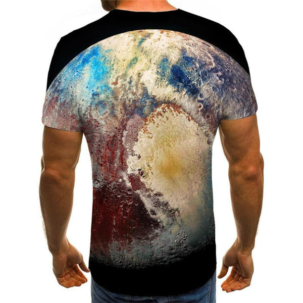 
Pluto T-shirt Men Retro Anime Clothes Colorful T-shirts 3d Harajuku Tshirts Casual
                