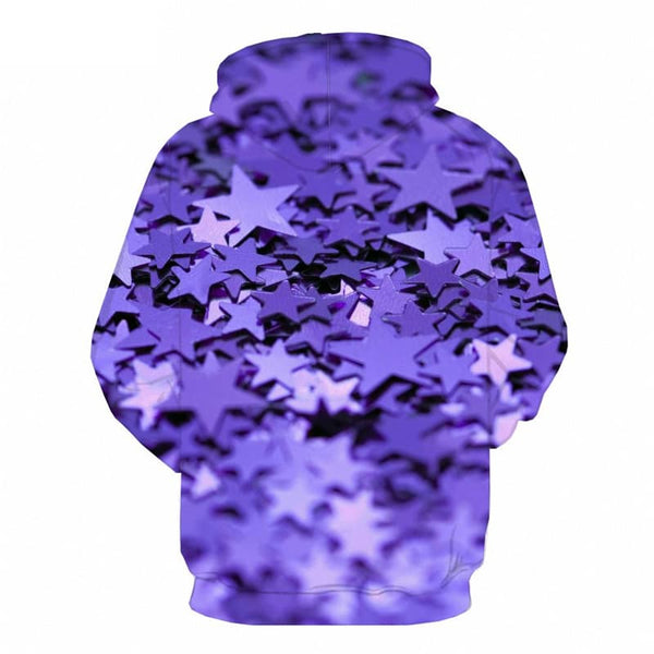 
Christmas Sweatshirts men Star Hoodie Print Party 3d Printed Purple Sweatshirt Printed
                