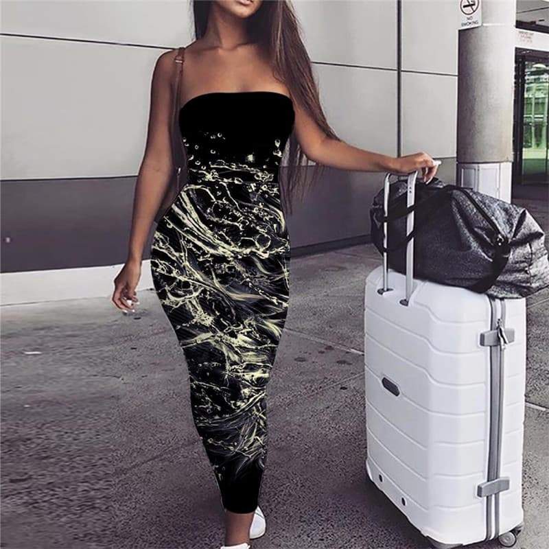 Lion Dress Women Animal sleeveless Anime Ladies Dresses Abstract Bodycon Dress Harajuku 3d Print - KYKU