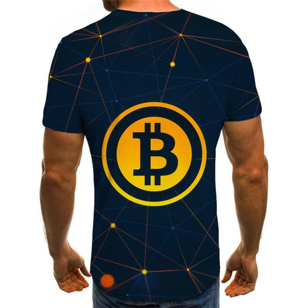 
Bitcoin T shirt Men Retro T-shirts 3d Harajuku Anime Clothes Novel Tshirts Casual
                