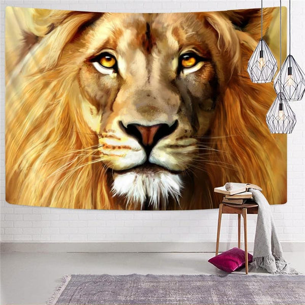 
Lion Tapestry Animal Rug Wall Anime Wall Tapestry Street Home Tapestrys Harajuku Tapestries
                