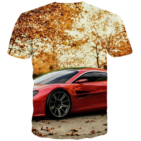 
Racing Car T shirts Men Metal T-shirts Graphic City Shirt Print Gray T-shirts 3d Retro Tshirt Anime
                