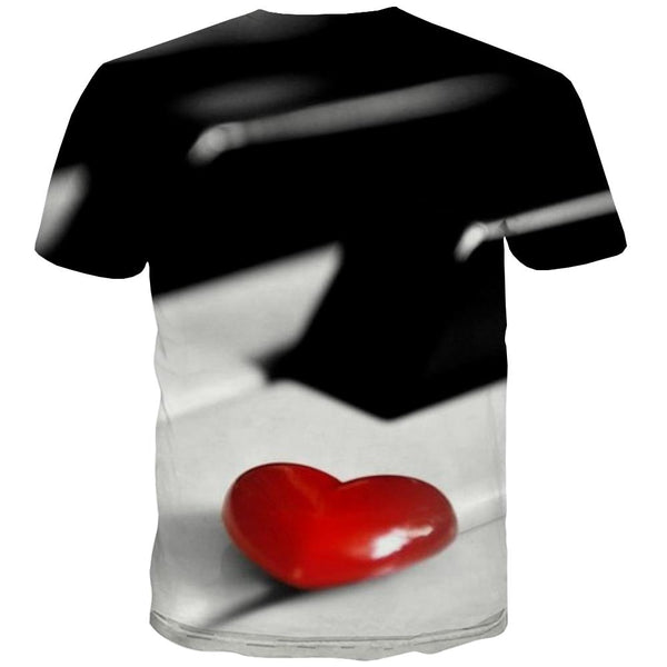 
Music T shirts Men Instrument Tshirts Cool Retro Shirt Print Electronic T-shirts Graphic
                