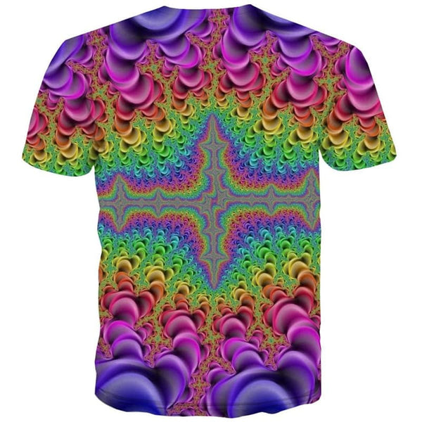 
Dizziness T-shirt Men Colorful Anime Clothes Rainbow Tshirt Printed Art Tshirts Casual
                