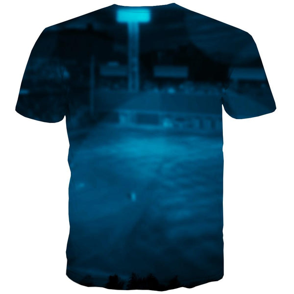 
Baseball T shirts Men Stadium Tshirt Anime Game Shirt Print White T-shirts Graphic
                