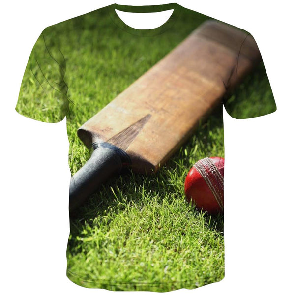 Cricket T-shirt Men Movement T shirts Funny Lawn Tshirt Printed Game Shirt Print