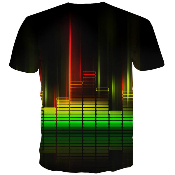 
Music T shirts Men Instrument T-shirts 3d Retro Tshirt Printed Electronic T-shirts Graphic
                