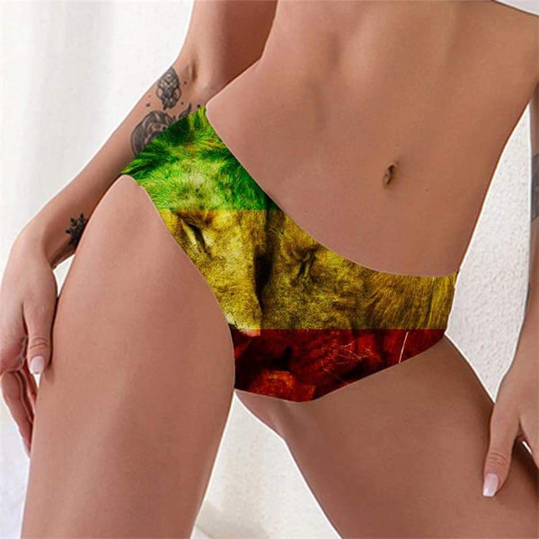 Lion Panties Women Animal Pantys Anime Seamless Love Sexy Family Knickers - KYKU