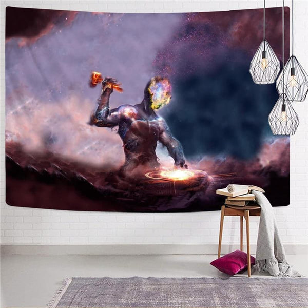 
Galaxy Tapiz Space Rug Wall Universe Wall Tapestry Art Tenture Mandala Flame Tapestries
                