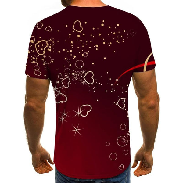 
Christmas T-shirt Men New Year Tshirts Cool Love Tshirts Casual Party Tshirt Anime
                