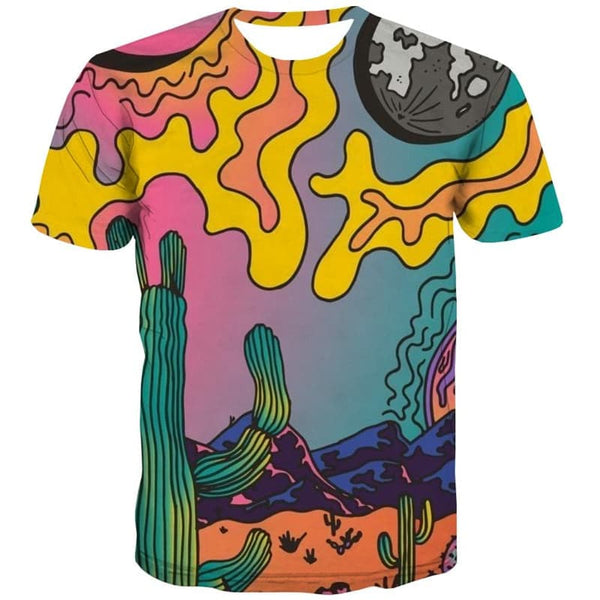 
Hippie T shirt Men Earth Funny T shirts Planet Tshirts Casual Colorful Tshirt Printed
                