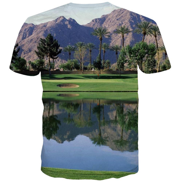 
Lawn T-shirt Men Golf Shirt Print Forest T-shirts Graphic Natural Tshirts Cool Game Tshirts Novelty
                