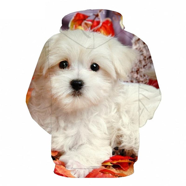 
Christmas Sweatshirts men New Year Hoodie Print Animal Hooded Casual Harajuku Hoody Anime
                