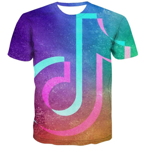 
Douyin T shirt Men Galaxy Tshirt Printed Music Tshirts Casual Colorful Anime Clothes
                
