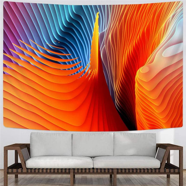
Geometric Tapiz Psychedelic Tenture Mandala Vortex Tapestries Color Wall Tapestry
                