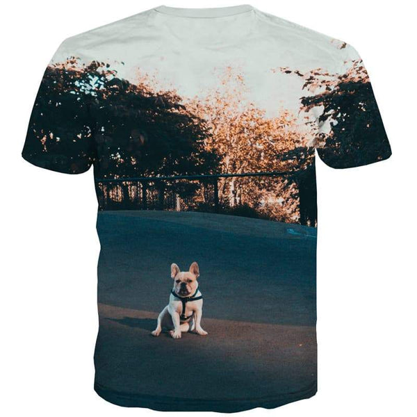 
Dog T-shirt Men Animal Shirt Print Tree Tshirts Novelty Harajuku T shirts Funny - KYKU
                