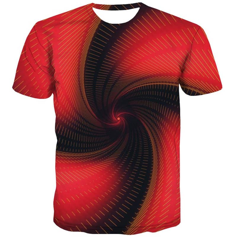 tshirt abstract  top tee personality  Casual man fun geometric colorful art art costume