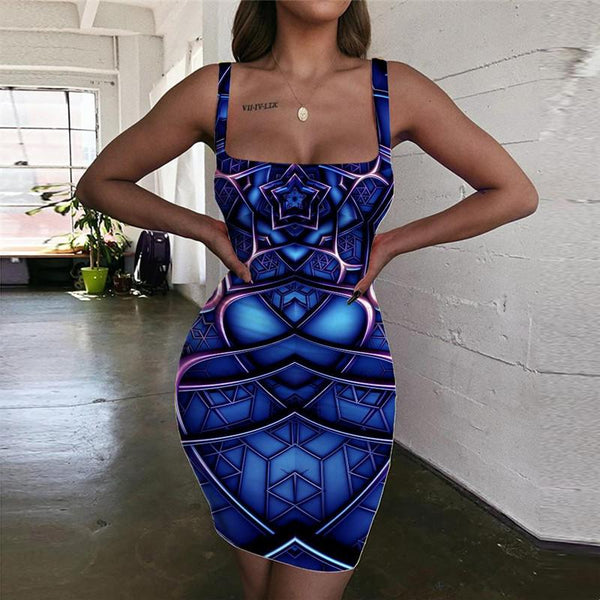 
Flame Dresses Women Couple 3d Print Novel Ladies Dresses Womens Clothing Party
                