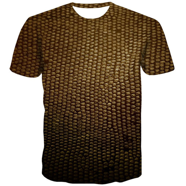 
Dotted metal texture tshirts Casual shirt 3D special texture Casual art costume man different
                