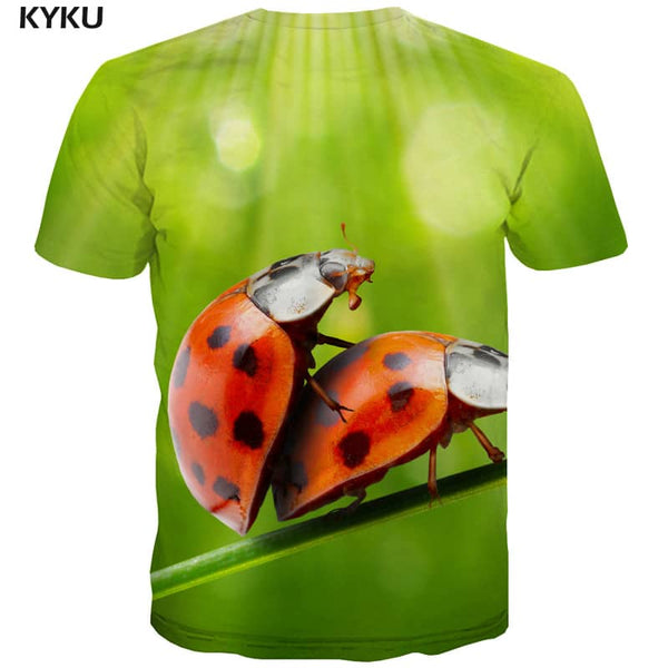 
shirt insect plant Novelty 3D shirt beautiful Cool man art costume
                