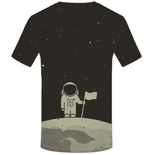 
Astronaut T-shirt Men Cartoon Tshirts Casual Gray Tshirt Anime Galaxy Space Shirt Print Retro Tshirts Novelty Short Sleeve - KYKU
                