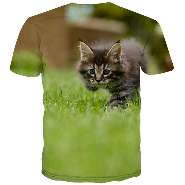 
shirt kitten cat 3D t shirt Cool art costume pet men
                