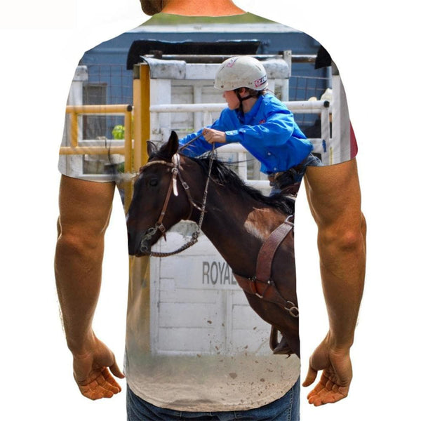 
Animal T shirt Men Horse T-shirts 3d Hip Hop Tshirts Casual Short Sleeve Hip hop
                