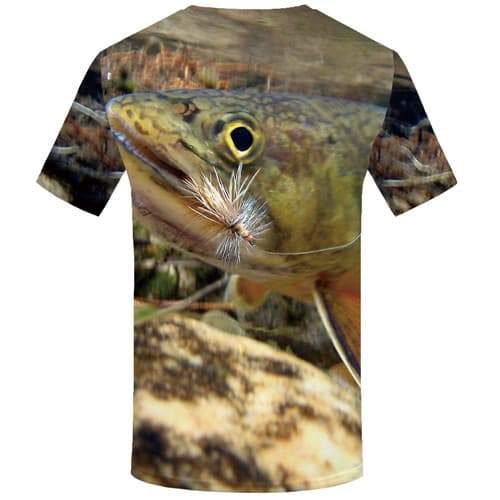 
Fish T-shirt Men Ocean Shirt Print Tropical T-shirts 3d Animal T shirts Funny Fishinger T-shirts Graphic Short Sleeve summer - KYKU
                