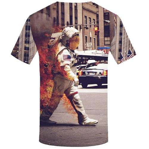 
Astronaut T-shirt Men War Tshirt Anime United States Tshirts Casual Car Tshirt Printed Metal T shirts Funny Short Sleeve Hip hop - KYKU
                