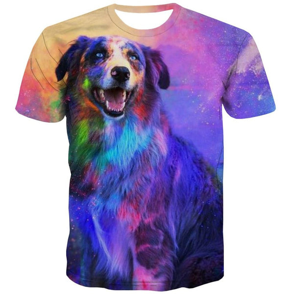 
tshirts dog shirt tee Puppy Cute animal art costume men's big Smart dogs Cool
                