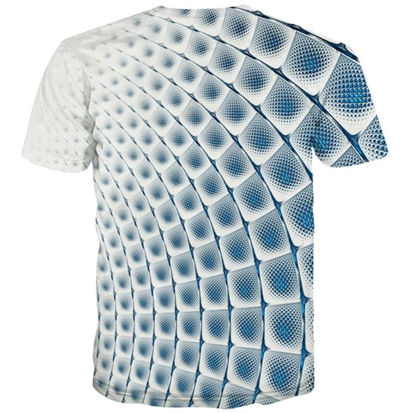 
Square T-shirt Men Geometric 3d T shirt Casual Blue Tshirts Novelty Graphic T-shirts Graphic Casual T shirts Funny Short Sleeve
                