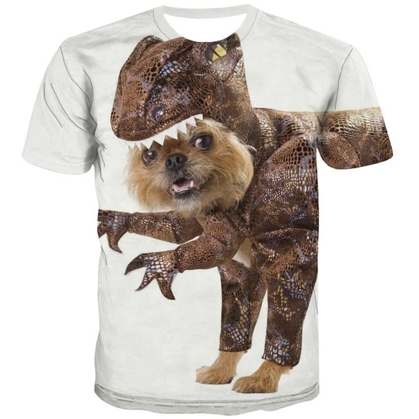 
dog t shirt Casual Puppy Cute animal Cool men big Smart dogs outfits
                