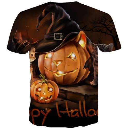 
Pumpkin T-shirt Men Halloween T-shirts 3d Flame Tshirt Anime Party Tshirts Casual Harajuku Shirt Print Short Sleeve Punk Rock - KYKU
                
