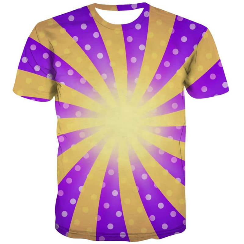 abstract shirt  Novelty 3D shirt personality  fun geometric colorful art Cool art costume man