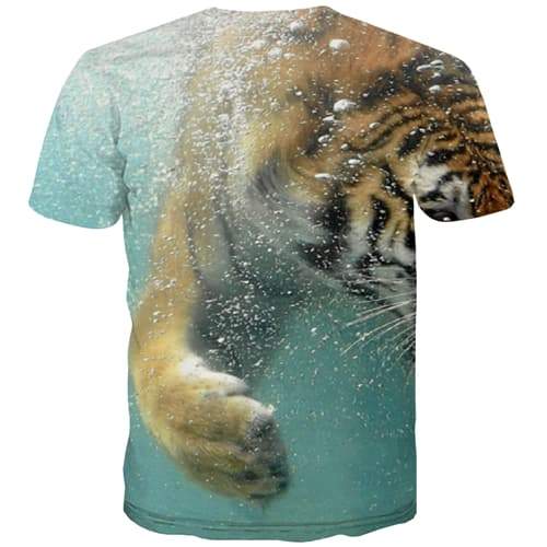 
Animal T shirts Men Tiger Tshirt Anime Hip Hop Tshirts Novelty Ferocious Tshirt Printed Ocean Tshirts Casual Short Sleeve - KYKU
                