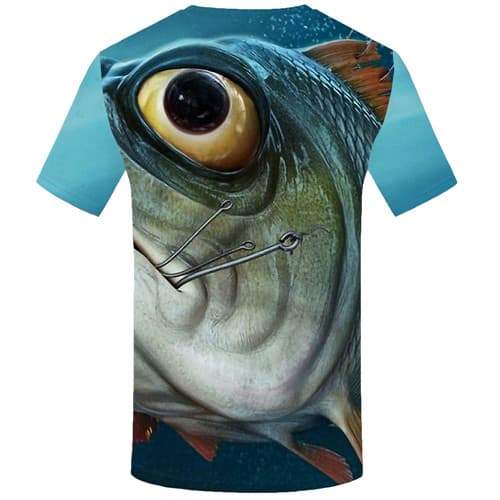 
Fish T shirts Men Eye Tshirt Anime Animal T-shirts Graphic Fisherman Tshirts Casual Metal T-shirts 3d Short Sleeve Hip hop Mens - KYKU
                