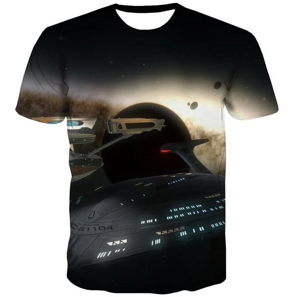 
t shirt Airship top tee air ship men art costume flying ship Cool
                