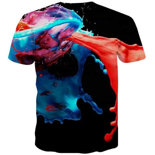 
Painting T shirts Men Graffiti T shirts Funny Galaxy Tshirts Cool Art Tshirts Casual Black Tshirt Printed Short Sleeve - KYKU
                